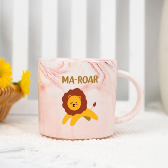 Jewish Passover Seder Plate Maror Ma Roar Lion Of Marble Mugs