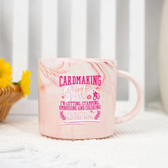 Cardmaker Scrapbooking Cardmaking Kits for Adults Marble Mugs
