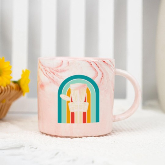Disc Golf Frisbee Golf Marble Mugs