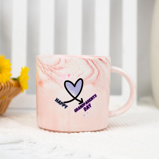 Happy Grandparents Day Marble Mugs