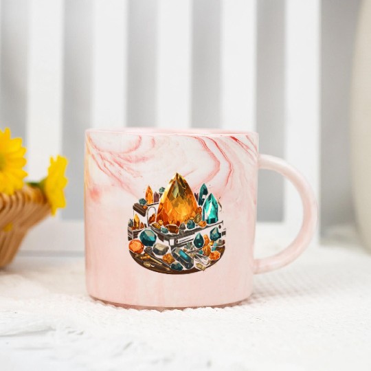 Lapidary Artist Gemstone Stone Collecting Stone Marble Mugs