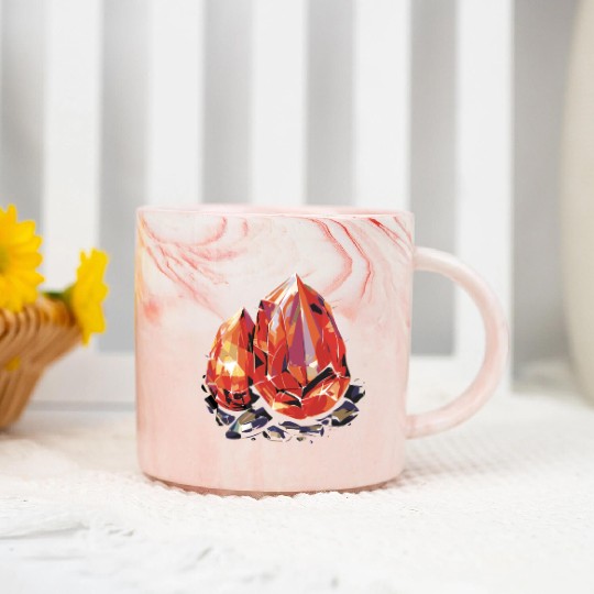 Lapidary Artist Gemstone Stone Collecting Stone Marble Mugs