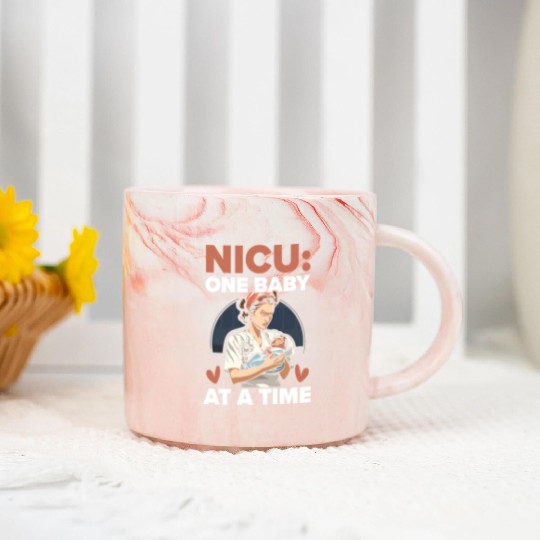 Registered Nurse Medical Medicine Neonatal Nurse Marble Mugs