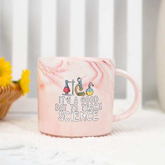 It's A Good Day Teach Science Teacher Science Marble Mugs