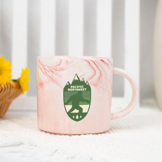 Bigfoot Hide Seek World Champion Marble Mugs