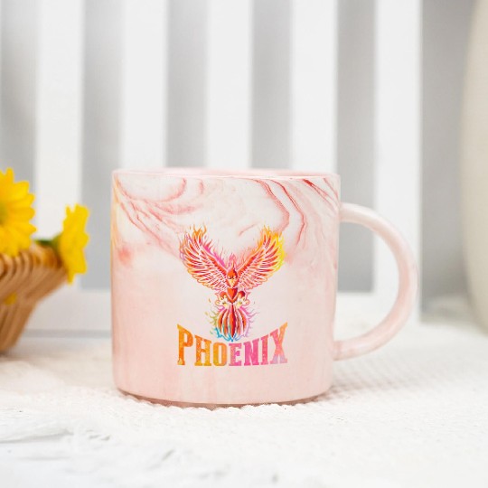 Phoenix Marble Mugs