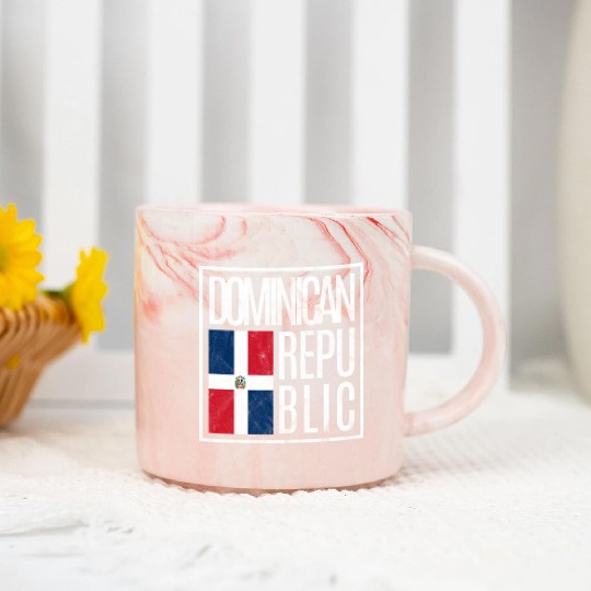 Dominican Republic Marble Mugs