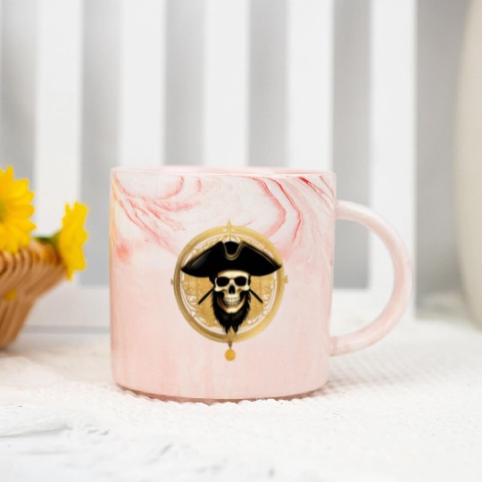 Pirate Marble Mugs