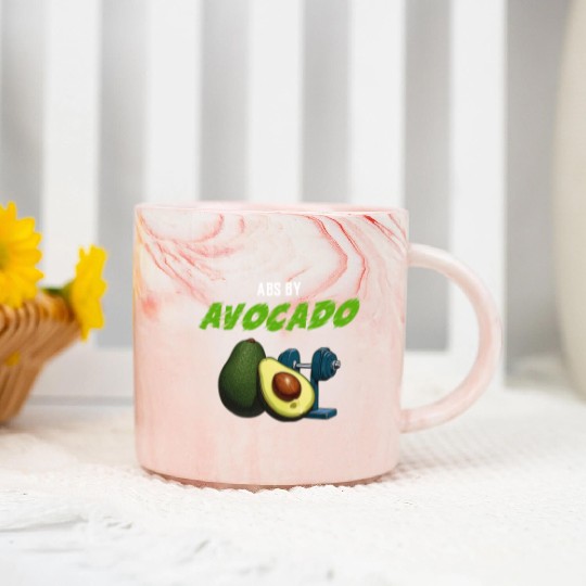 Abs by Avocado Avocado Gym Marble Mugs