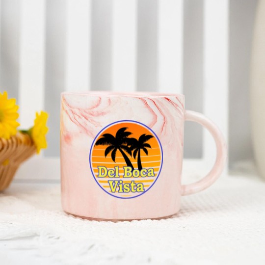 Del Boca Vista Marble Mugs