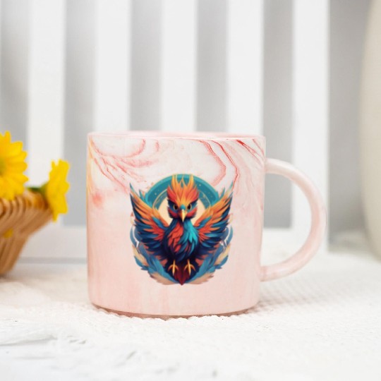 majestic phoenix cute outfits Marble Mugs