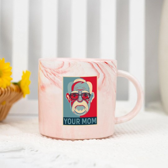 Funny Sigmund Freud Psychology Psychologist Marble Mugs