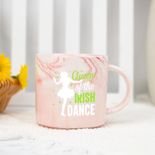 Irish Dance Marble Mugs