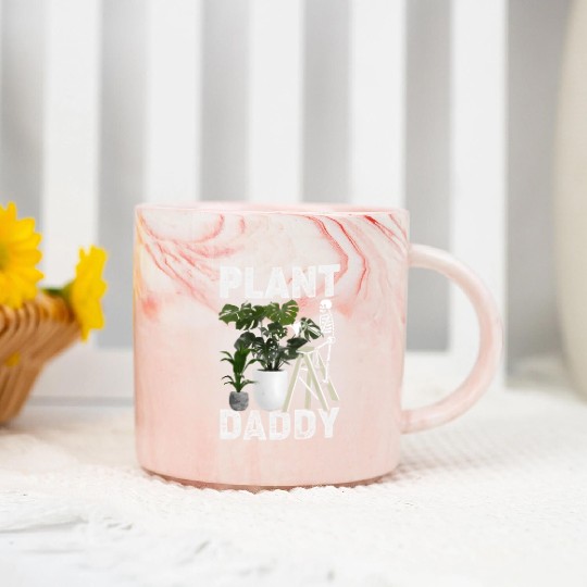 Plant Daddy Gardening Plants Garden Marble Mugs