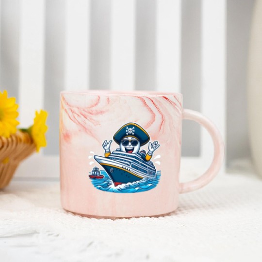 Ahoy, Laughter on the High Seas: A Hilarious Voya Marble Mugs