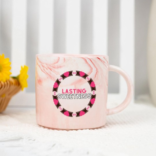 Lasting Sweetness Marble Mugs