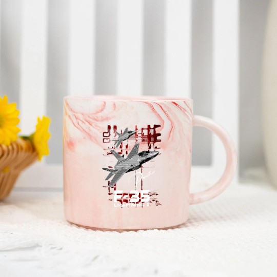 Lockheed Martin F-35 Lightning II Marble Mugs