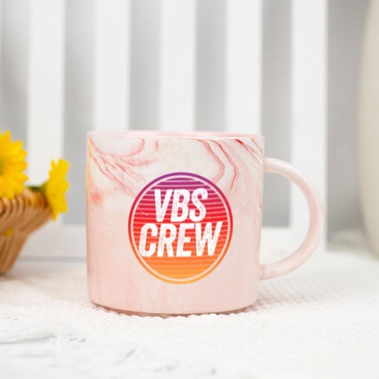 VBS Colorful Bible Vacation School Love Marble Mugs