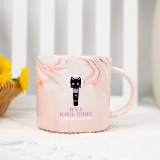 K-Pop Thing Korean Music K-Pop Marble Mugs