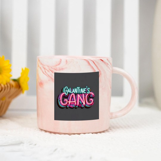 GALENTINE'S Gang Marble Mugs