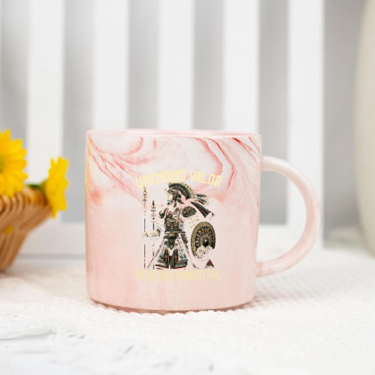 Persian Immortal Achaemenid Empire Persian Warrior Marble Mugs