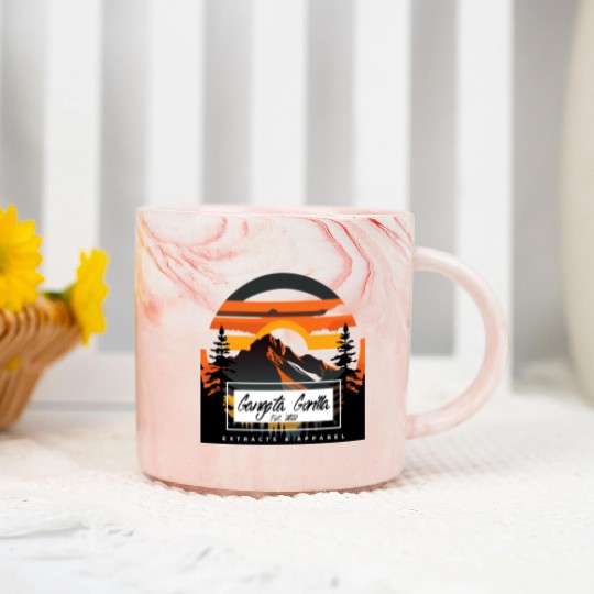 Gangsta Gorilla-Nature Marble Mugs