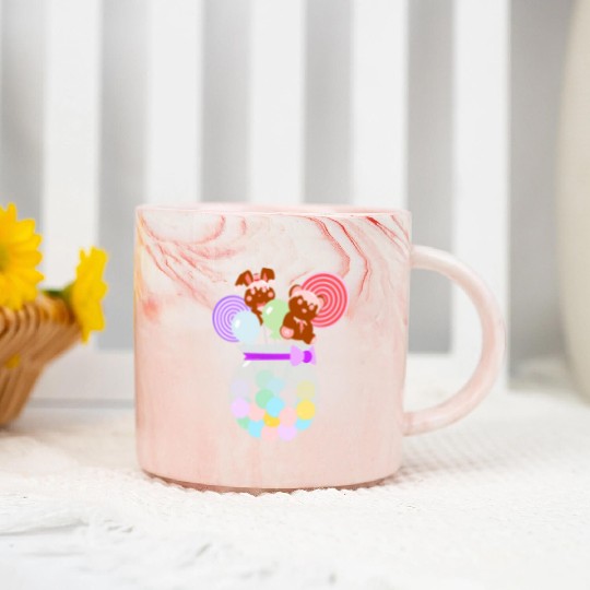 CIRCUS IN SPRING: CIRCUS CANDY JAR Marble Mugs