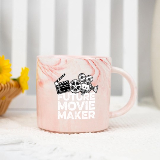 Future Movie Maker Film Director Gift Marble Mugs
