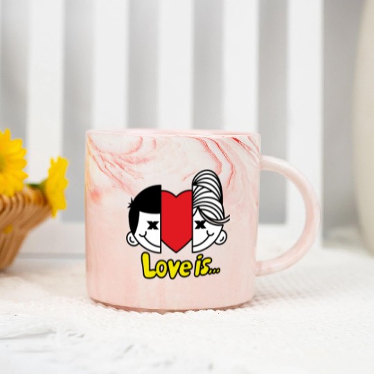 love is love Marble Mugs