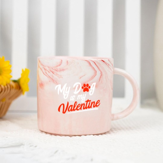 For Dog Fur Mom Dog Dad Lover Owner Cute Marble Mugs