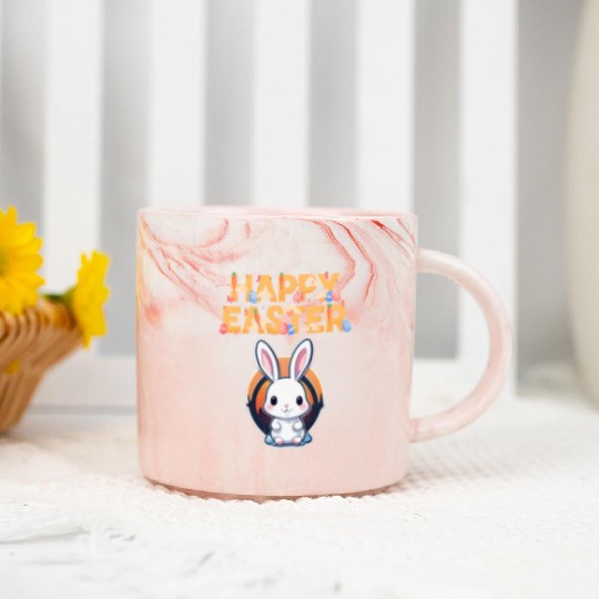Easter sweetness: beautiful bunnies await you! Marble Mugs