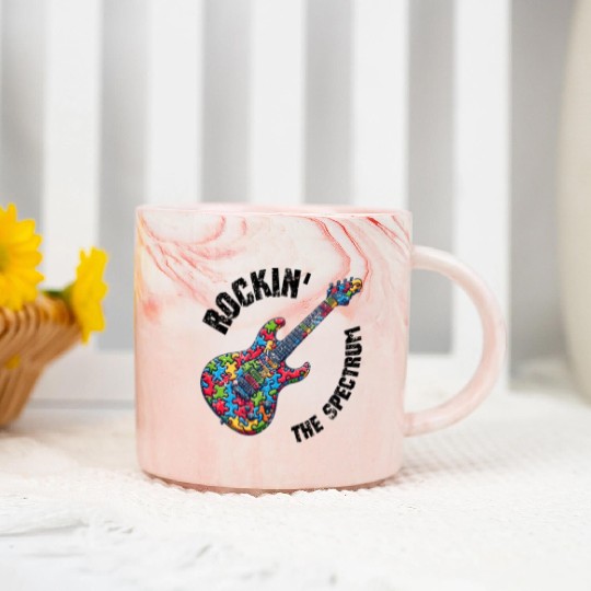 Rockin the spectrum Marble Mugs