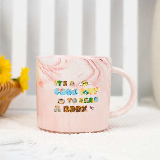 Book Lover Women's day Marble Mugs