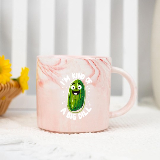 Pickle Lover Funny Pickle Dill pickle Pickled Marble Mugs