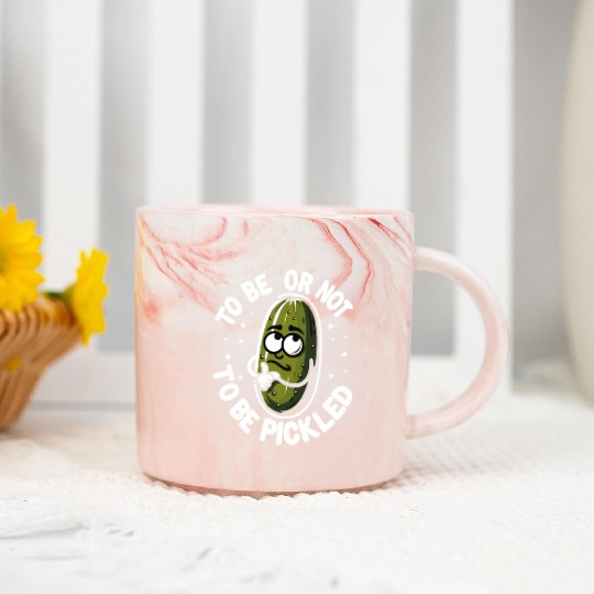 Pickle Lover Funny Pickle Dill pickle Pickled Marble Mugs