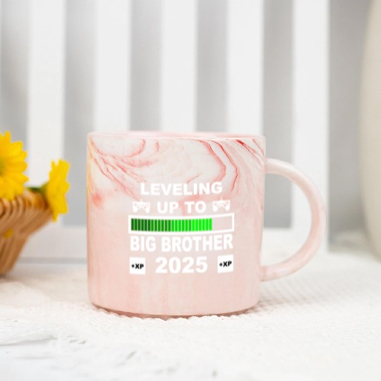 Level Up To Big Brother 2025 Marble Mugs