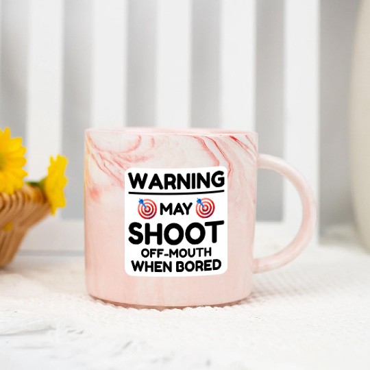 Archery Targets Archer Bullseye Shooting Sport Marble Mugs