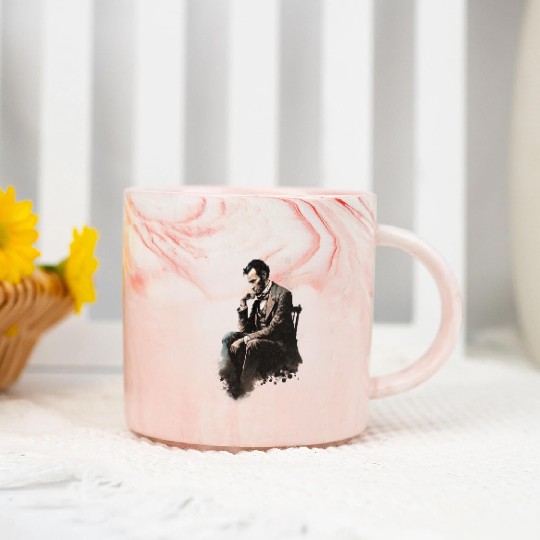 Abraham Lincoln - Iconic Tribute Collection Marble Mugs