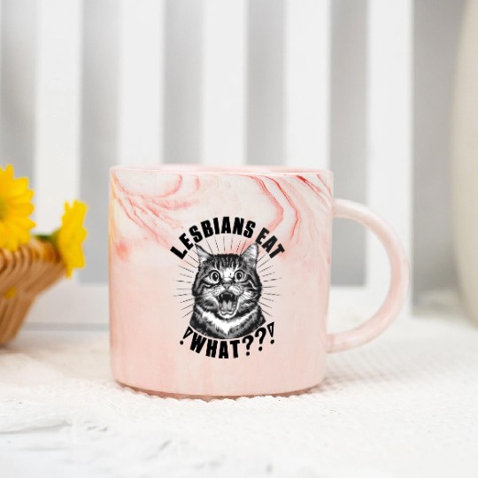 Lesbians eat what Marble Mugs