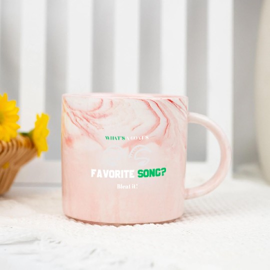 What s a goat s favorite song Bleat it Marble Mugs