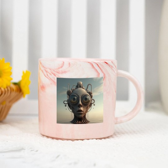 OVER HORIZON Marble Mugs