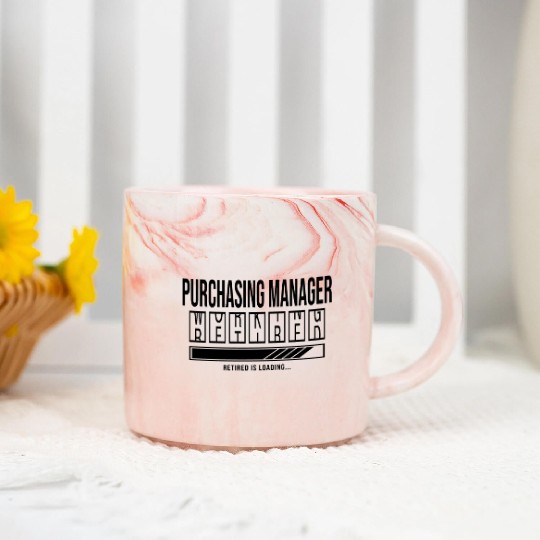 Retirement - Retired Purchasing-Manager Marble Mugs