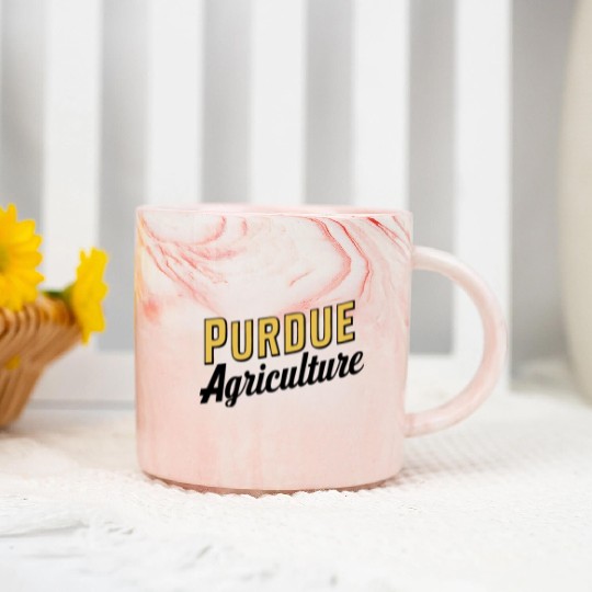 Purdue Agriculture Marble Mugs