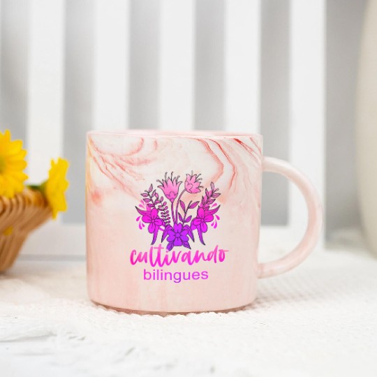 Cultivando Bilingües Spanish Teacher Marble Mugs