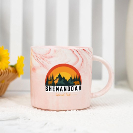 Shenandoah national park Marble Mugs