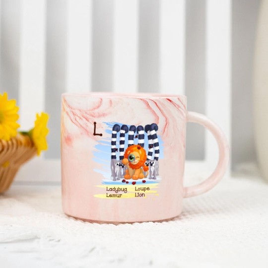 L Alphabet Ladybug Loupe Lemur Lion Marble Mugs