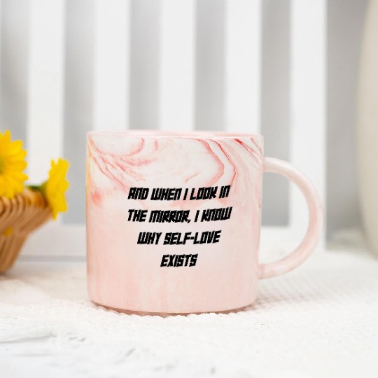 self love Marble Mugs
