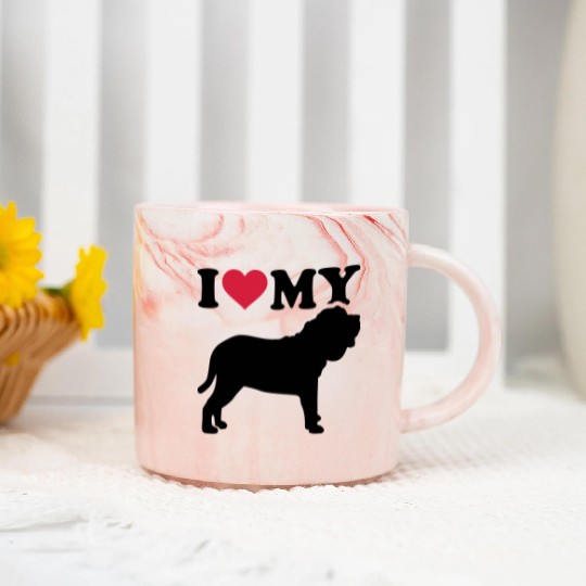 I love my Neapolitan Mastiff Marble Mugs