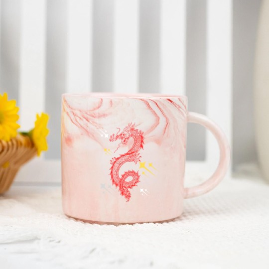 Dragon Legend Marble Mugs