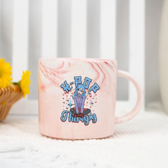 K-Pop Korean Music Marble Mugs